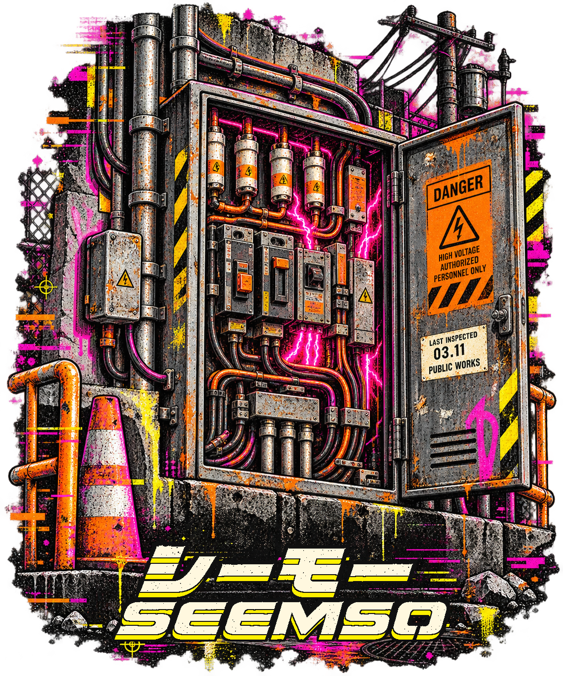 Service Panel full artwork